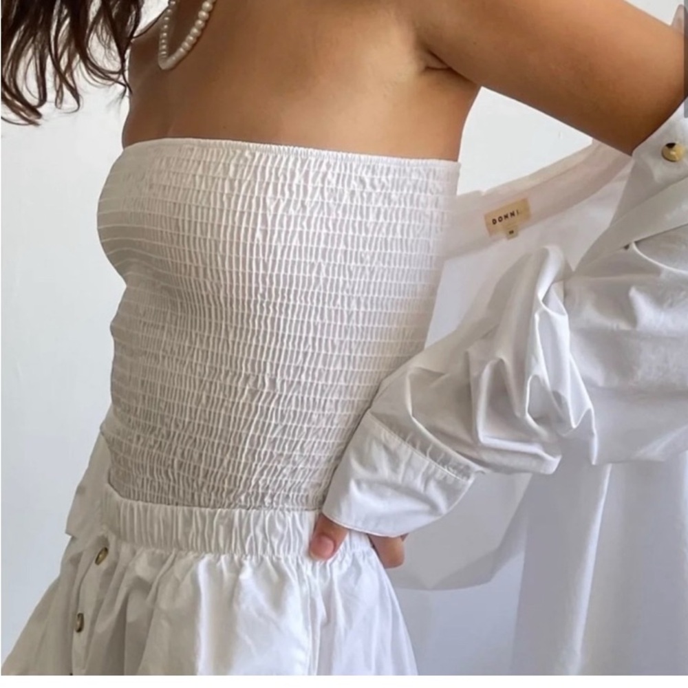 NWT Donni Tube Top‎ White
